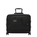 Lieblingstasche Tumi Alpha DLX black wheeled laptop brief with expandable design and durable ballistic nylon