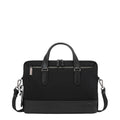 Lieblingstasche Tumi Harrison Sycamore slim black nylon briefcase with leather trim and detachable shoulder strap