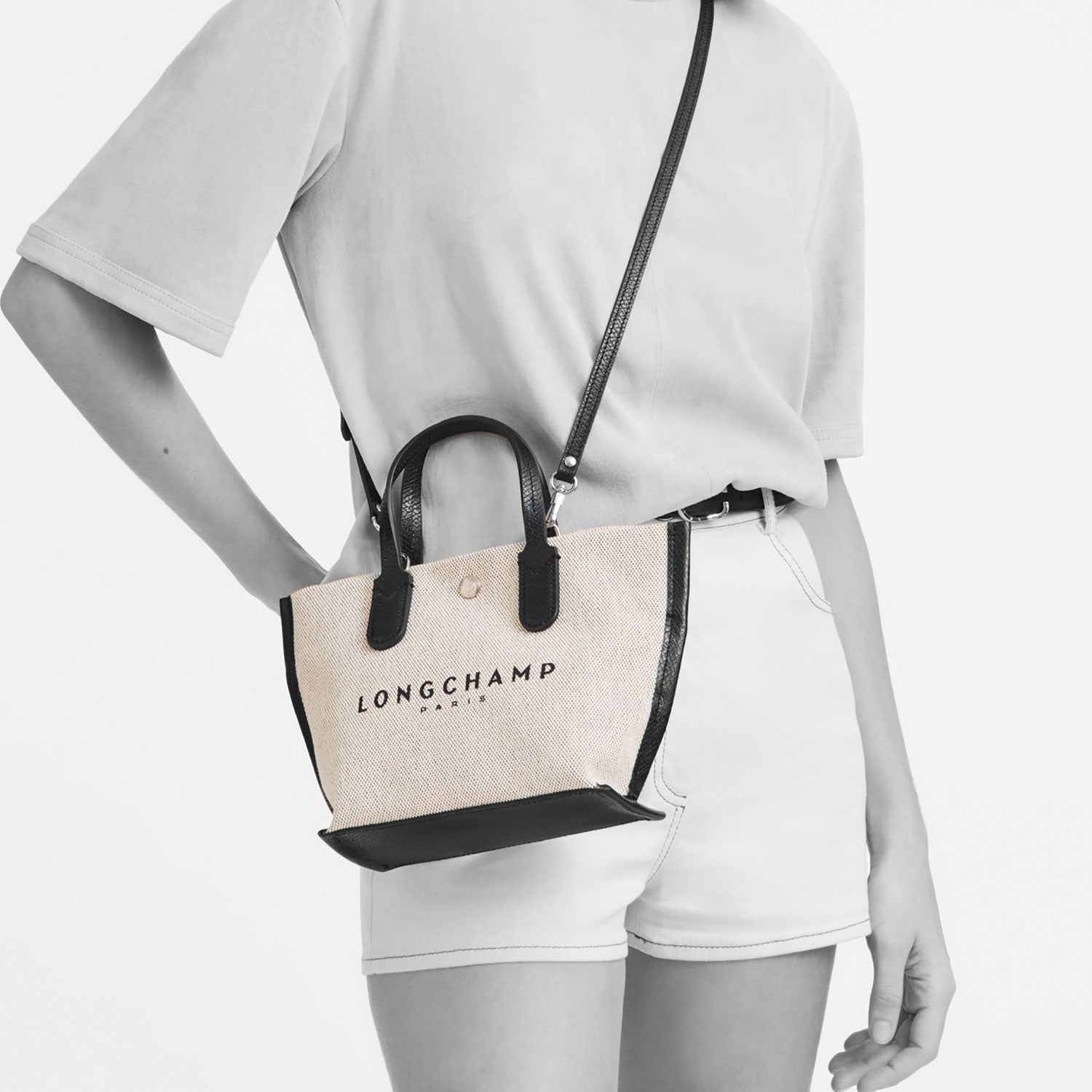 Essential Toile Handtasche XS