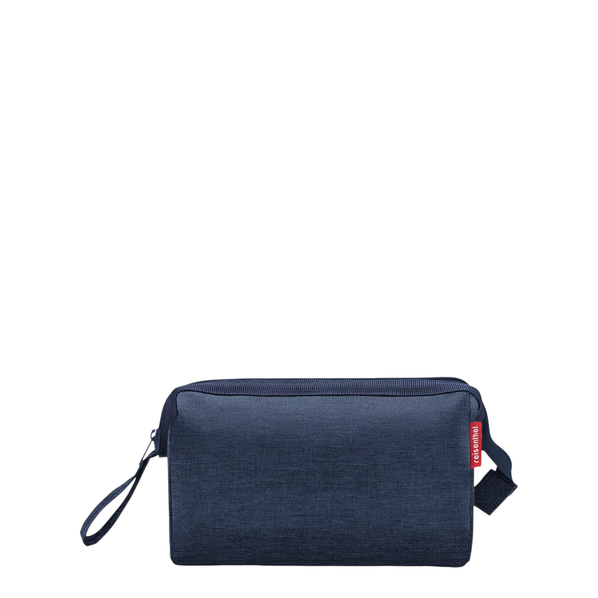 Lieblingstasche Travelcosmetic navy blue toiletry bag with a side carry strap and zipper closure