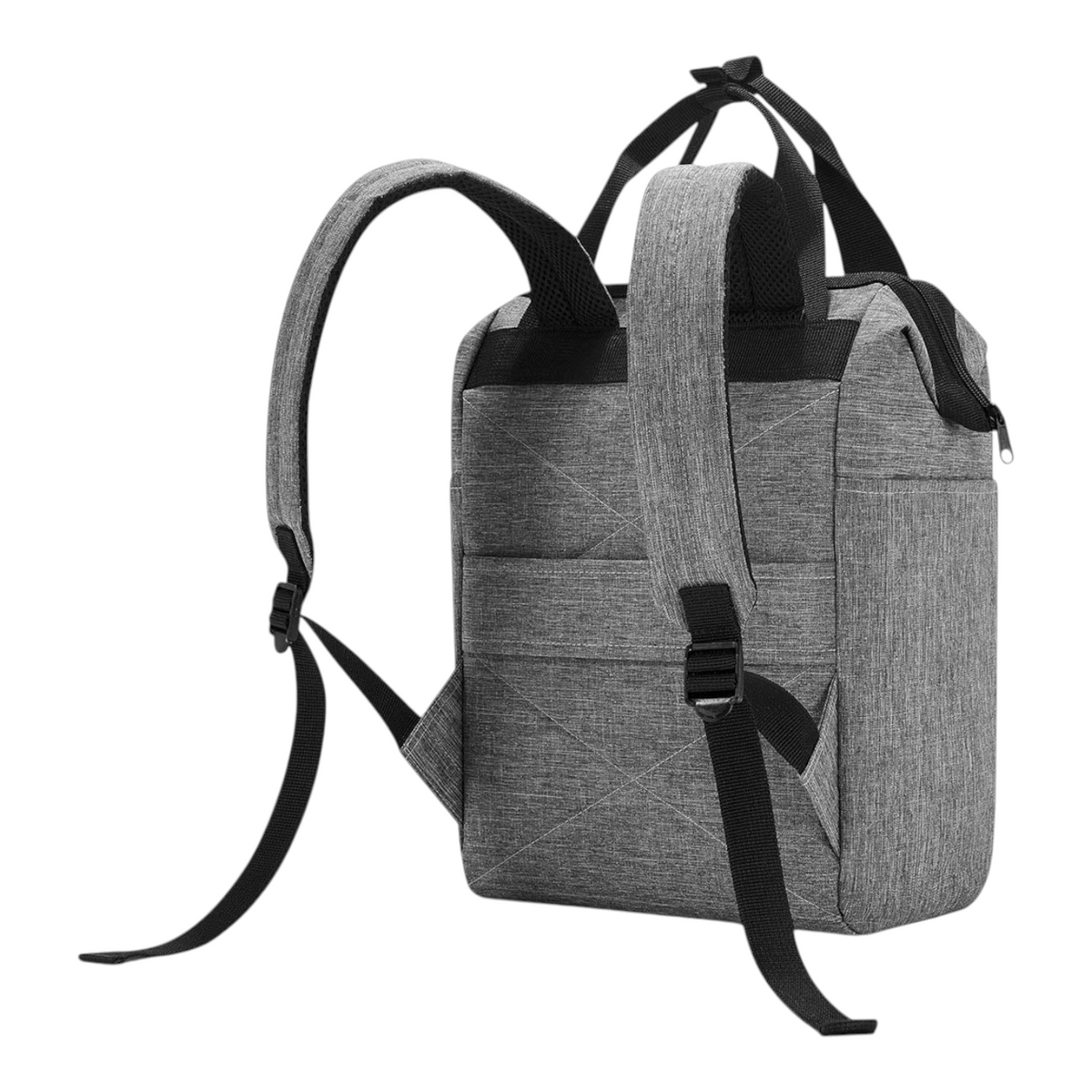Lieblingstasche Allrounder R grey insulated backpack with adjustable shoulder straps and top carry handles