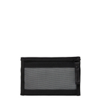 Lieblingstasche black wallet in Scandi style with a transparent mesh window and secure zipper closure