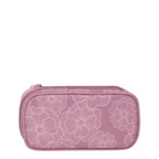 Lieblingstasche Satch Schlamperbox pencil case in dusty pink with a white floral pattern made from recycled PET
