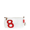 white, number red