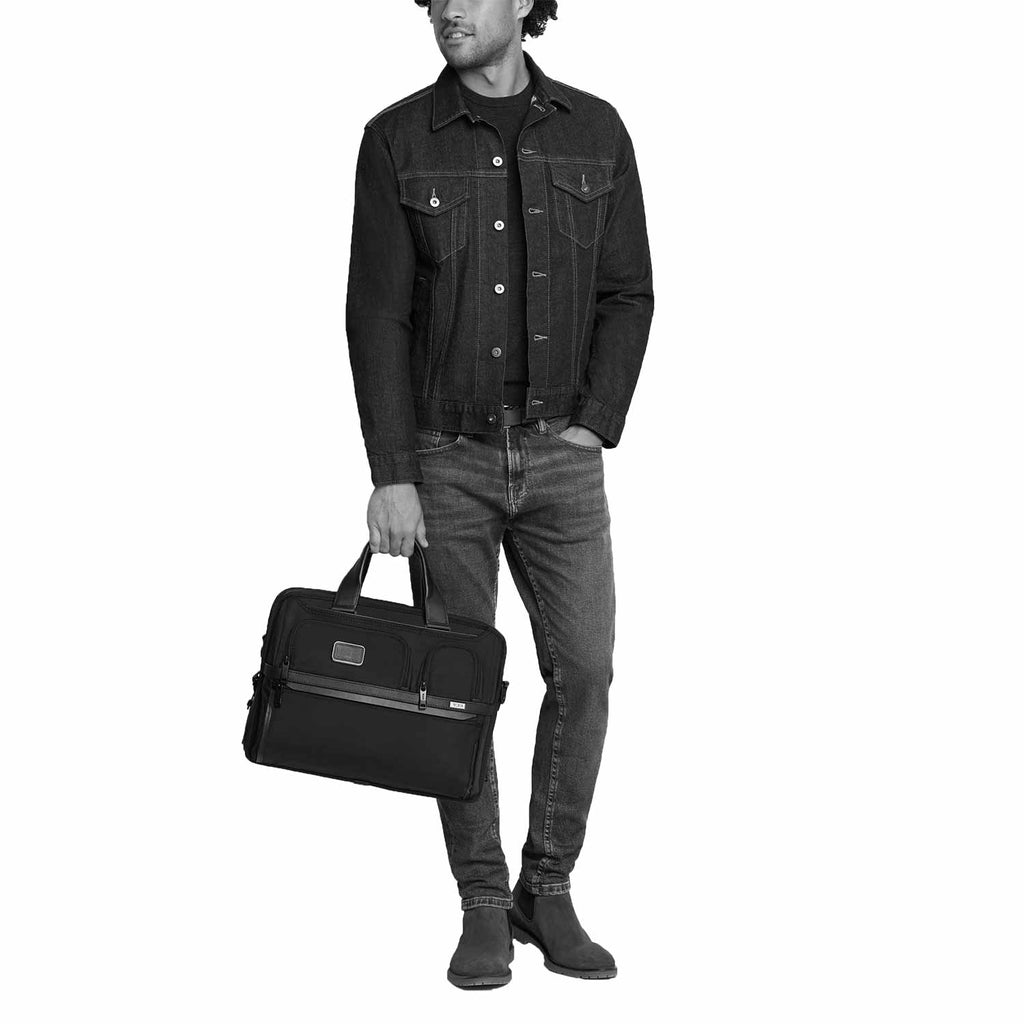 Tumi Alpha Exp Org Laptop Brief