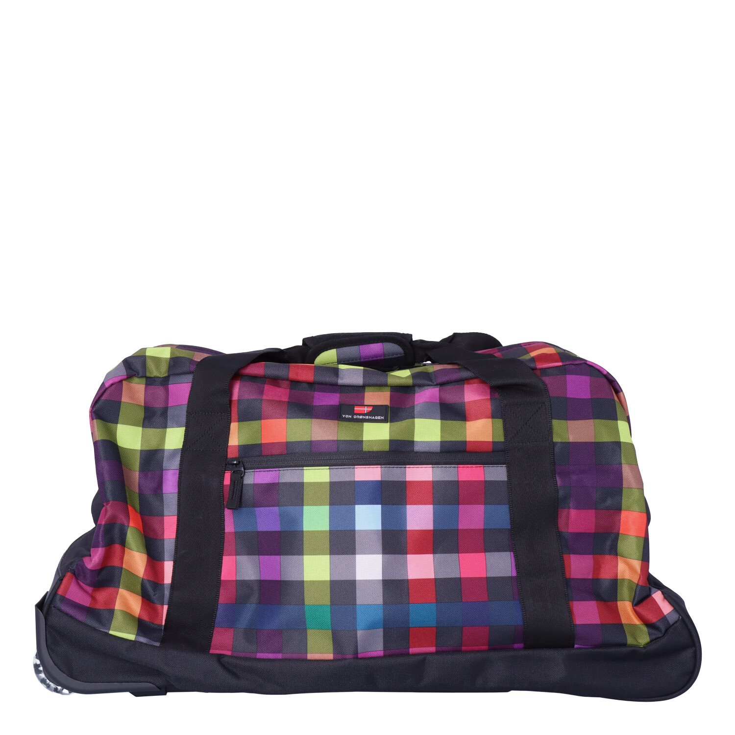 von-Cronshagen-Rainbow-Duffle-M-wheel-2_21A010_multicolorcheck_1 von Cronshagen Rainbow Duffle M wheel