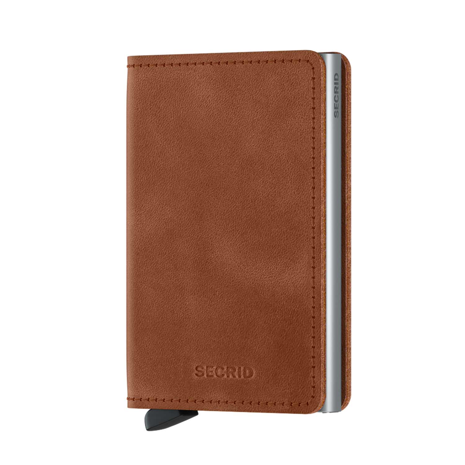 Secrid_Slimwallet-Vintage_cognac-silver-1 Secrid Slimwallet Vintage