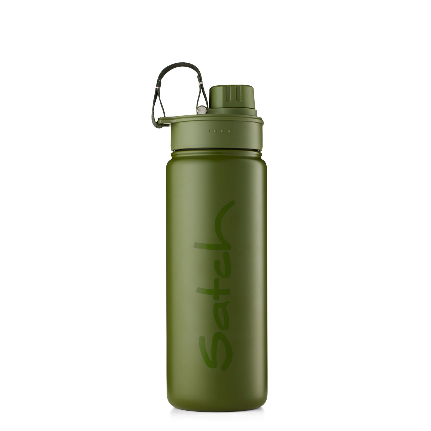 satch_Edelstahl-Trinkflasche_Olive-1 satch Edelstahl Trinkflasche