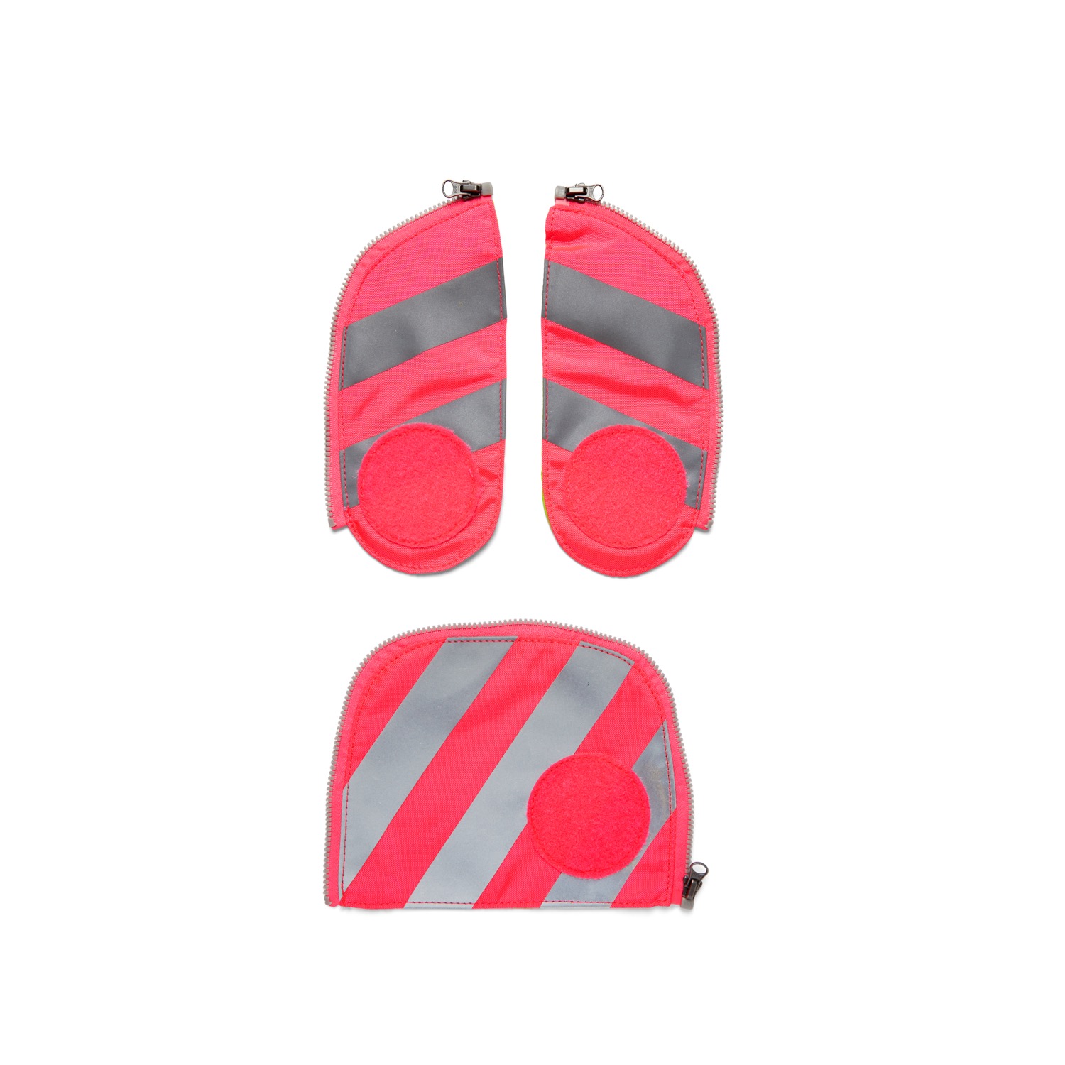 ergobag_Fluo-Zip-Set-mit-Reflektorstreifen_pink-1 ergobag Fluo Zip-Set mit Reflektorstreifen
