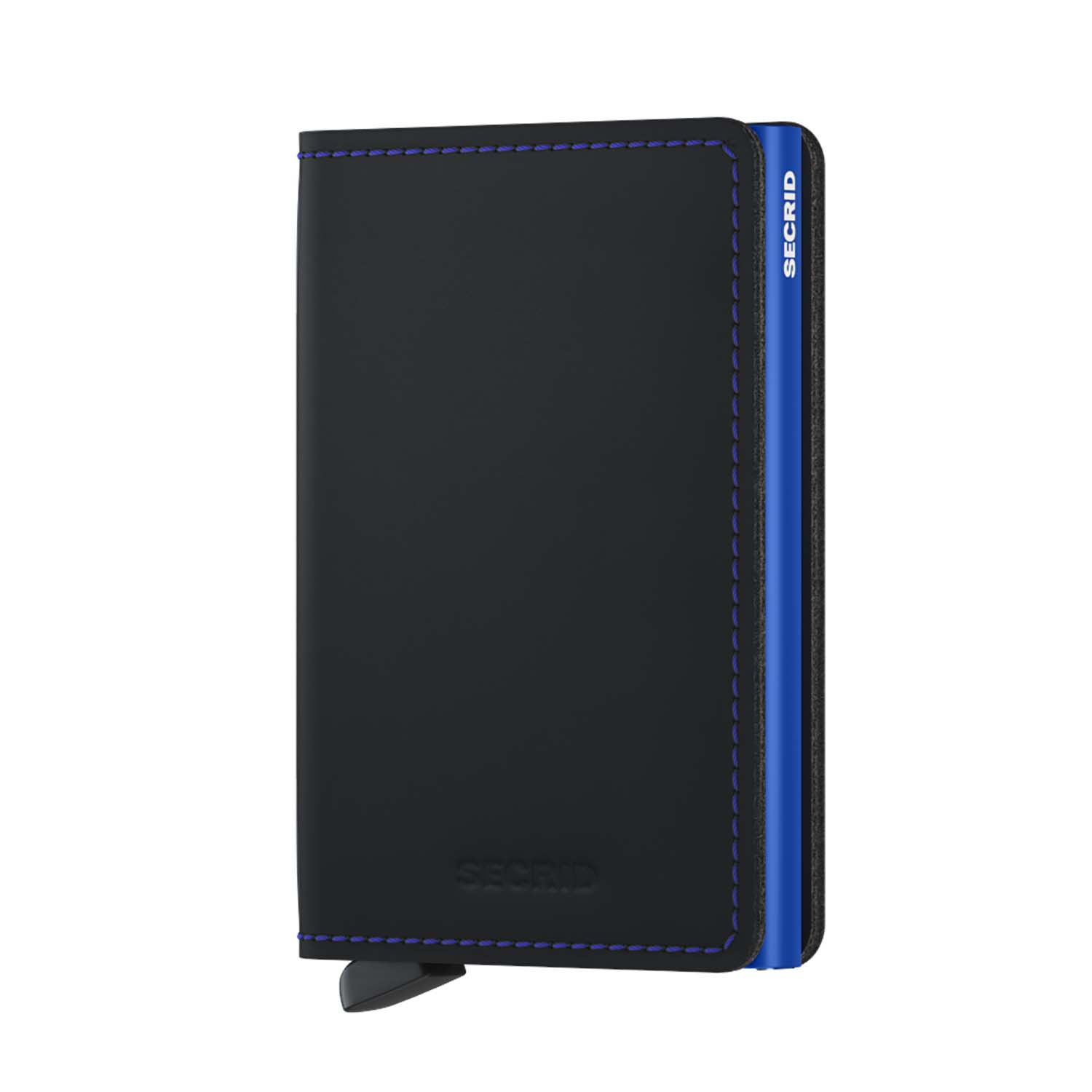 Secrid_Slimwallet_Matte_BlackBlue_Front Secrid Slimwallet Matte