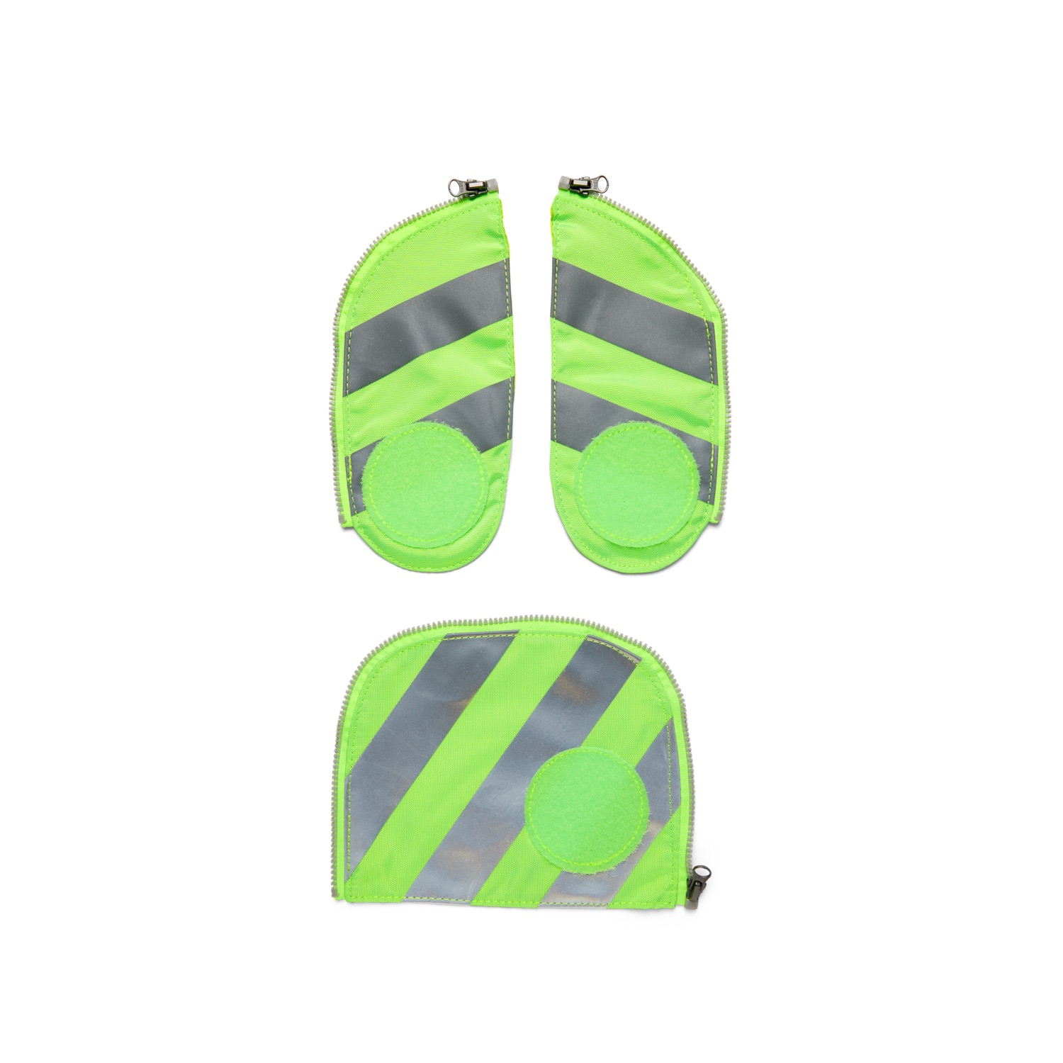 ergobag_Fluo-Zip-Set-mit-Reflektorstreifen_gr-n-1 ergobag Fluo Zip-Set mit Reflektorstreifen