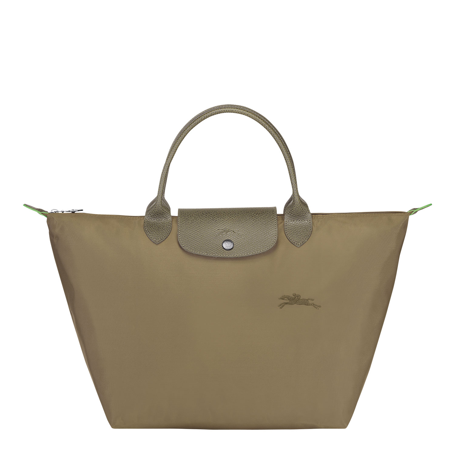 Longchamp Le Pliage Green Handtasche M Longchamp Le Pliage Green Handtasche M