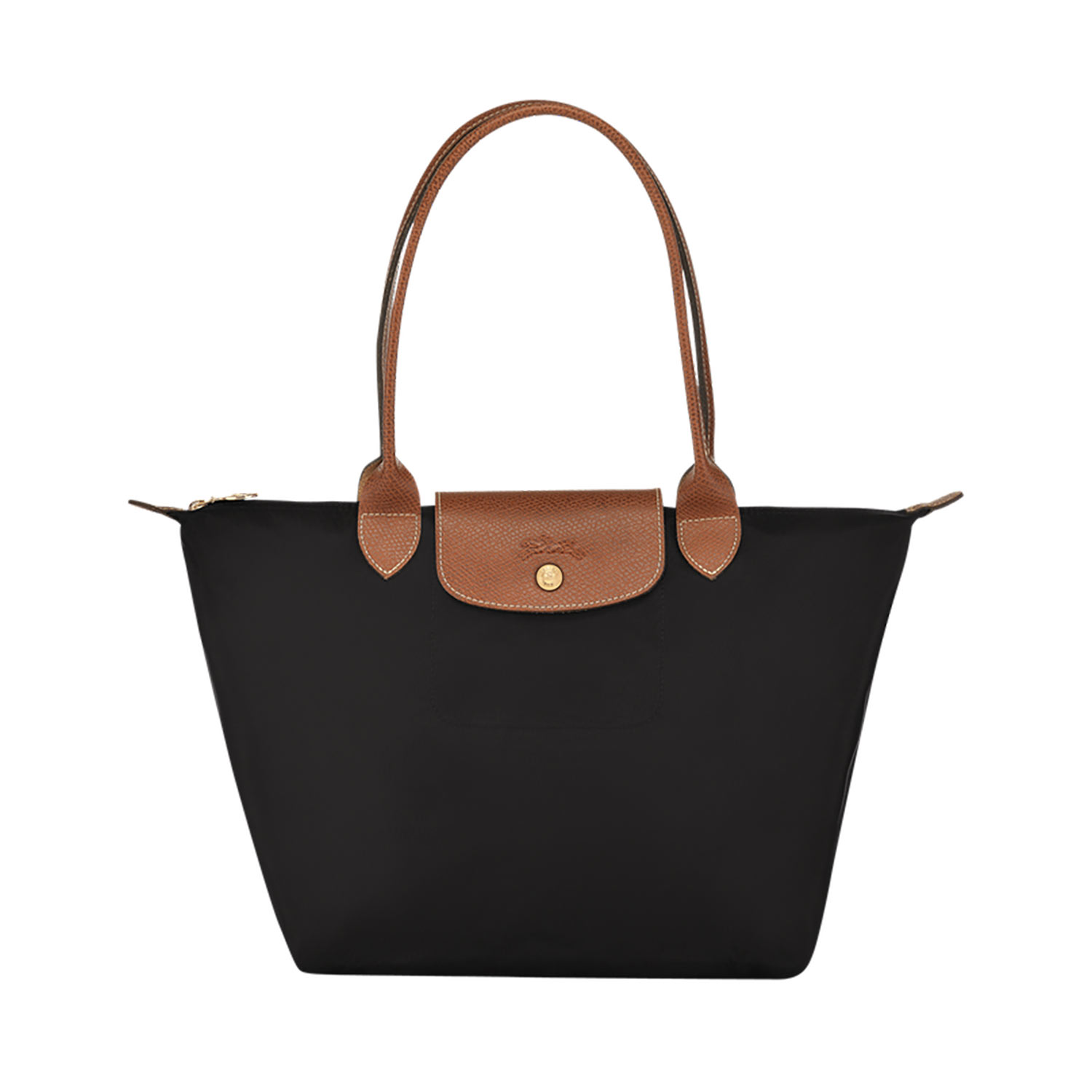Longchamp_L2605089001_black Longchamp Le Pliage Schultertasche M