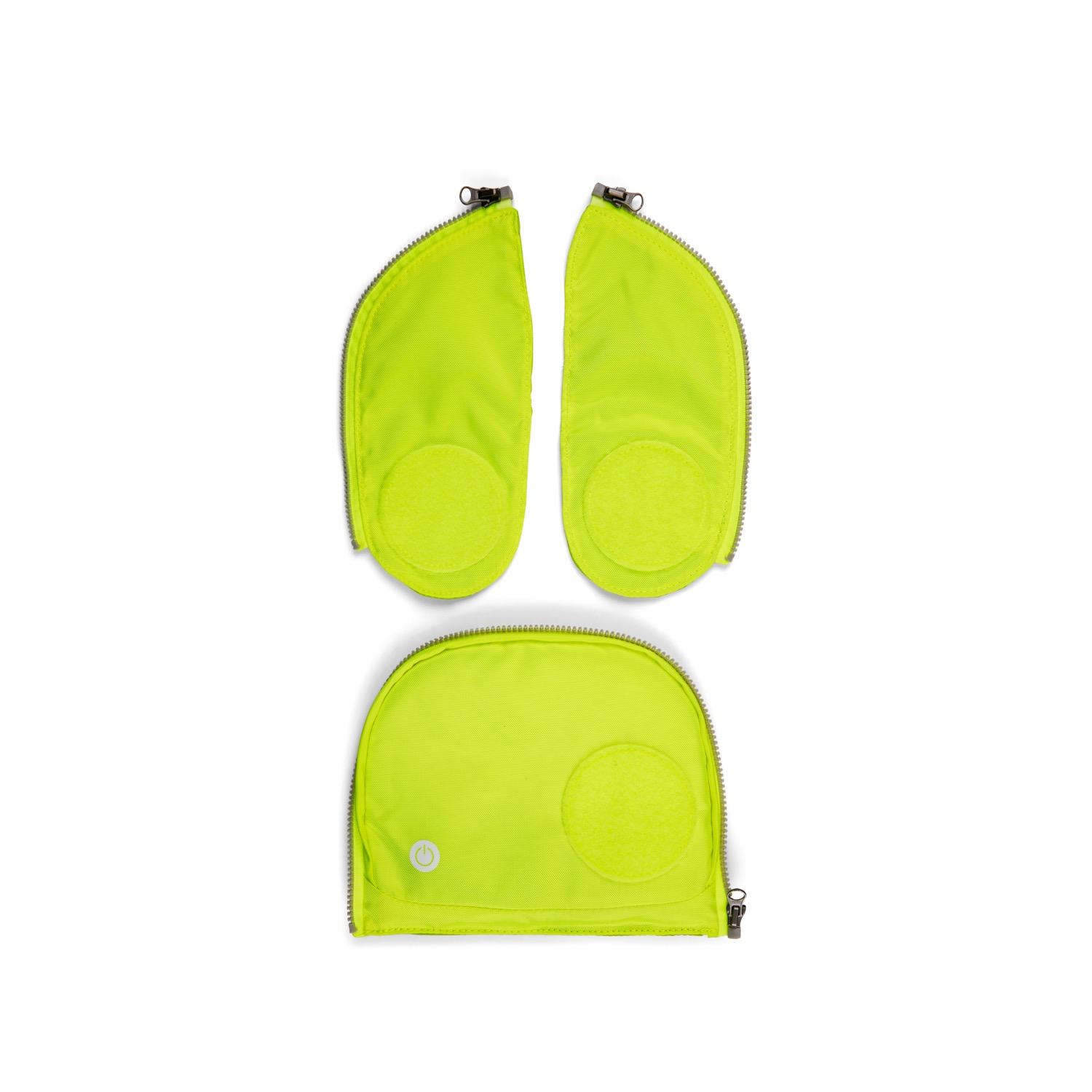 ergobag_Fluo-Zip-Set-LED_gelb-1 ergobag Fluo LED Zip-Set