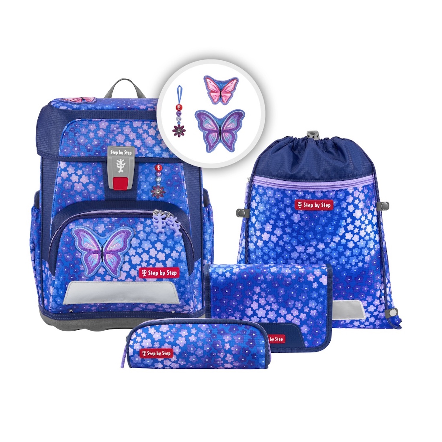 Step-by-Step_Cloud_Butterfly-Maja-2 Step by Step CLOUD Schulranzen-Set