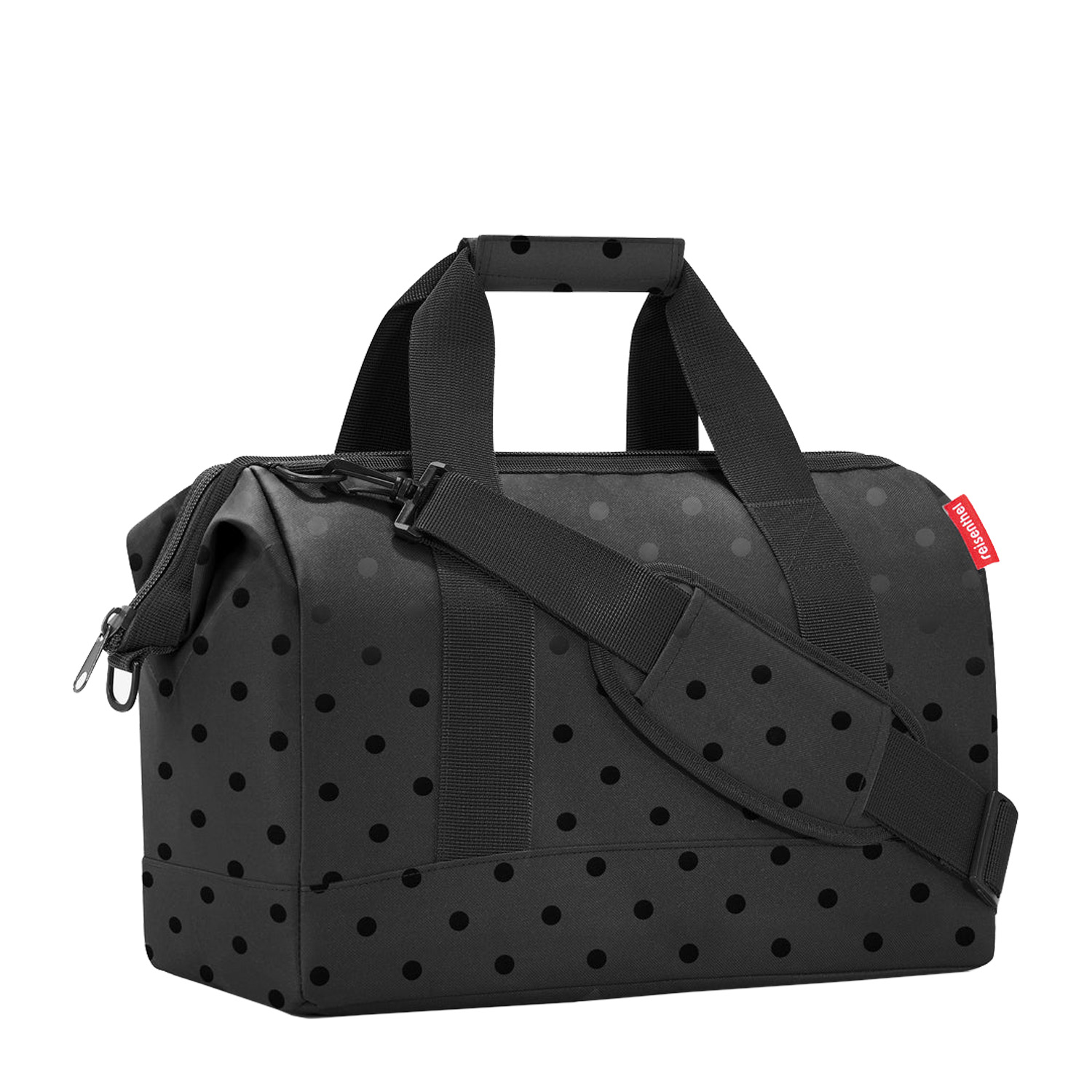 glossy dots black