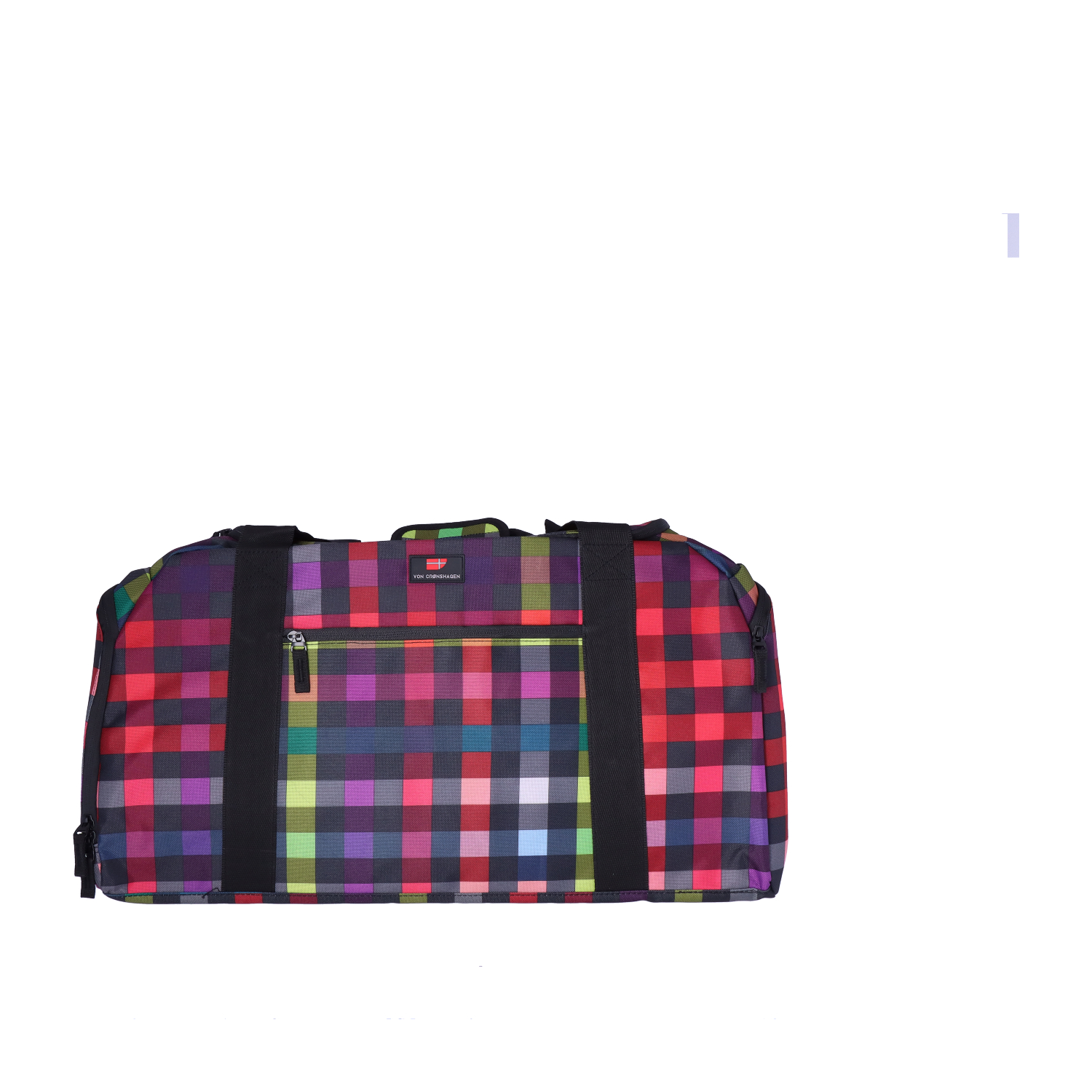 von-Cronshagen-Rainbow-Duffel-L_21A-008_multicolorcheck_1 von Cronshagen Rainbow Duffle L